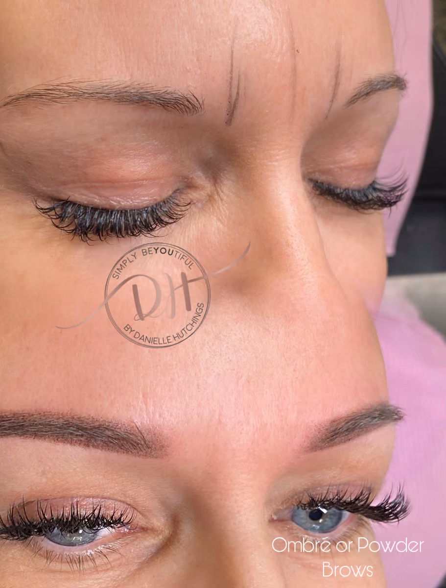 Ombré / powder brows